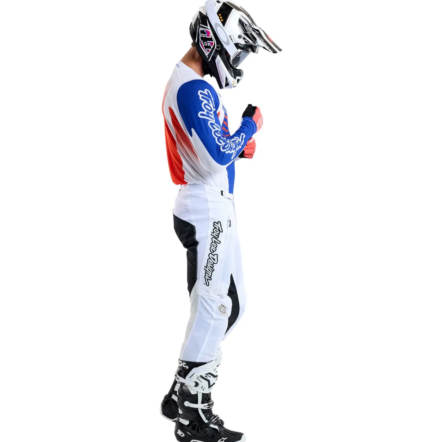 Troy Lee Designs Gp Pro Air|Jerseys^GP Pro Air Jersey Ripple Blue / Orange