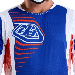 Troy Lee Designs Gp Pro Air|Jerseys^GP Pro Air Jersey Ripple Blue / Orange