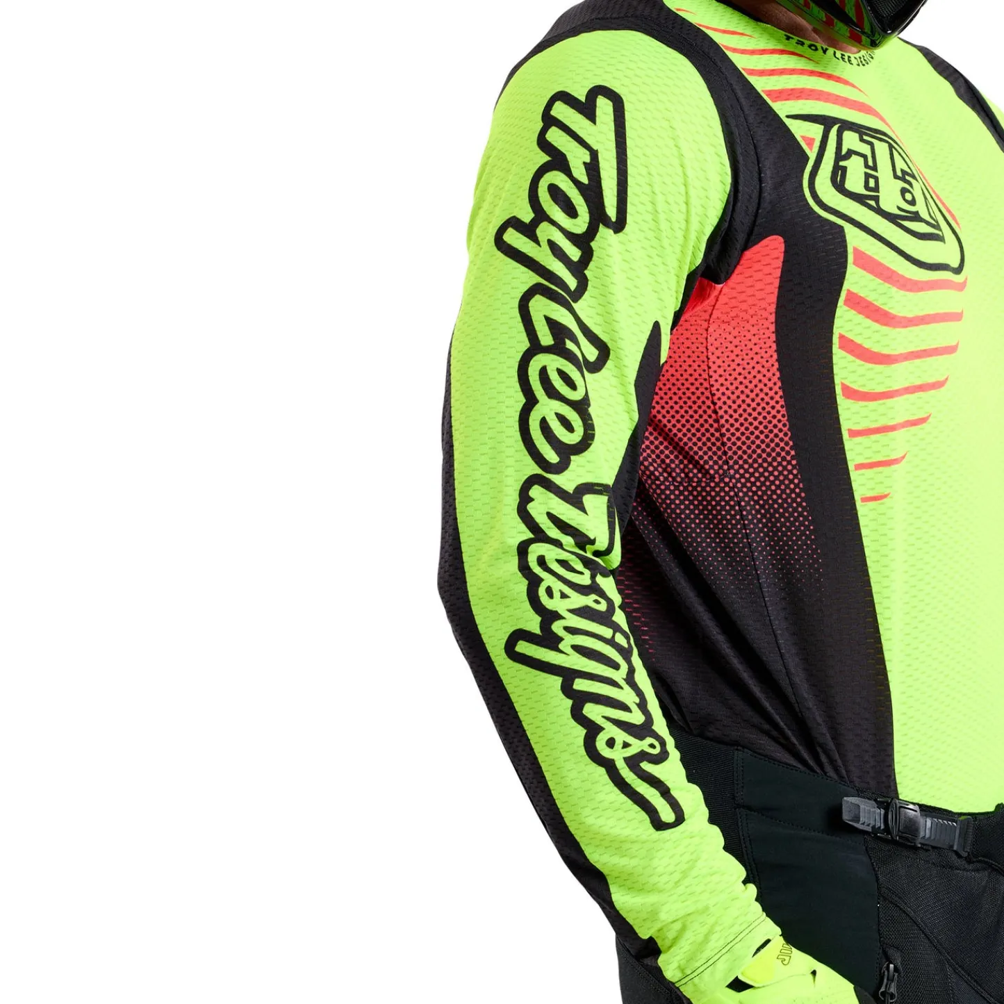 Troy Lee Designs Gp Pro Air|Jerseys^GP Pro Air Jersey Ripple Glo Yellow / Infra Red