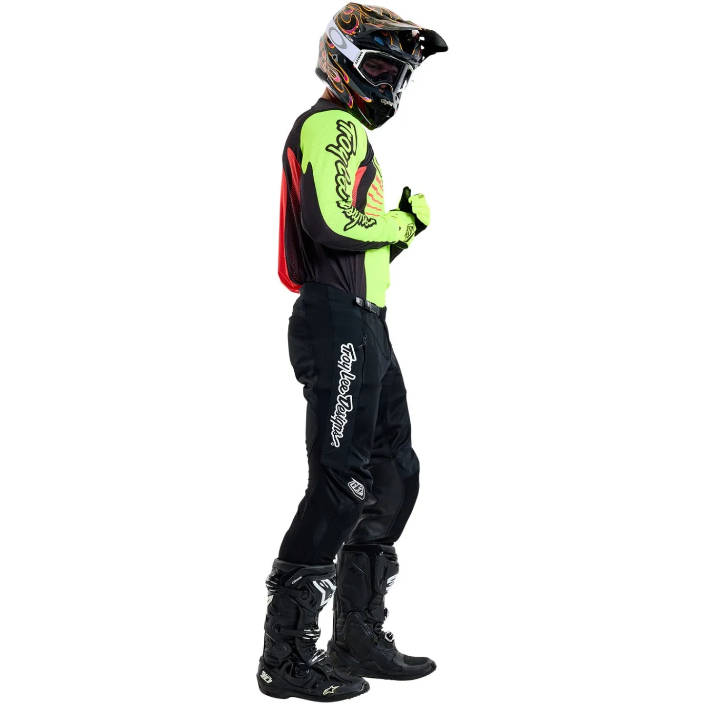 Troy Lee Designs Gp Pro Air|Jerseys^GP Pro Air Jersey Ripple Glo Yellow / Infra Red