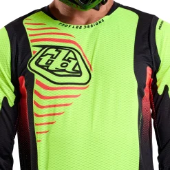 Troy Lee Designs Gp Pro Air|Jerseys^GP Pro Air Jersey Ripple Glo Yellow / Infra Red