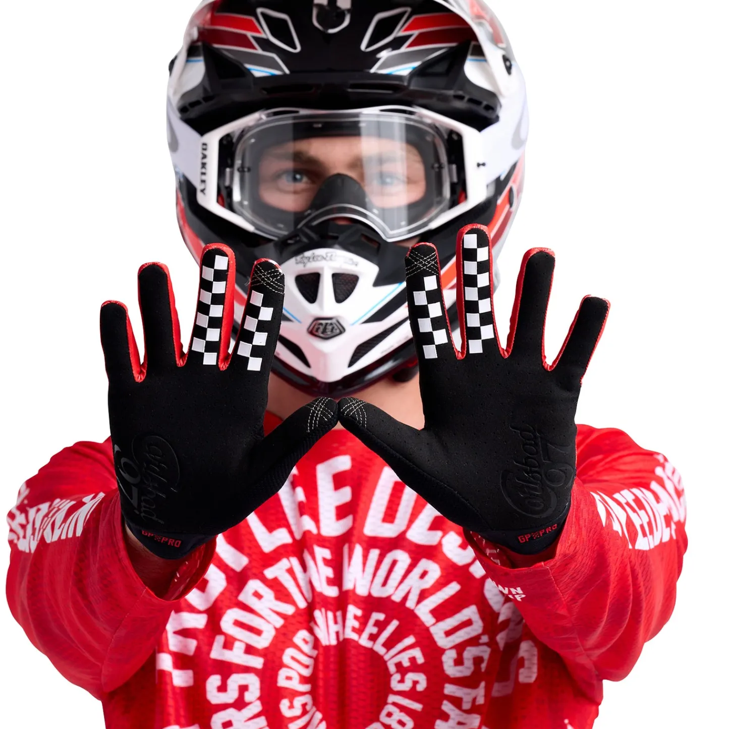 Troy Lee Designs Gp Pro^GP Pro Glove Carlsbad 97 Red