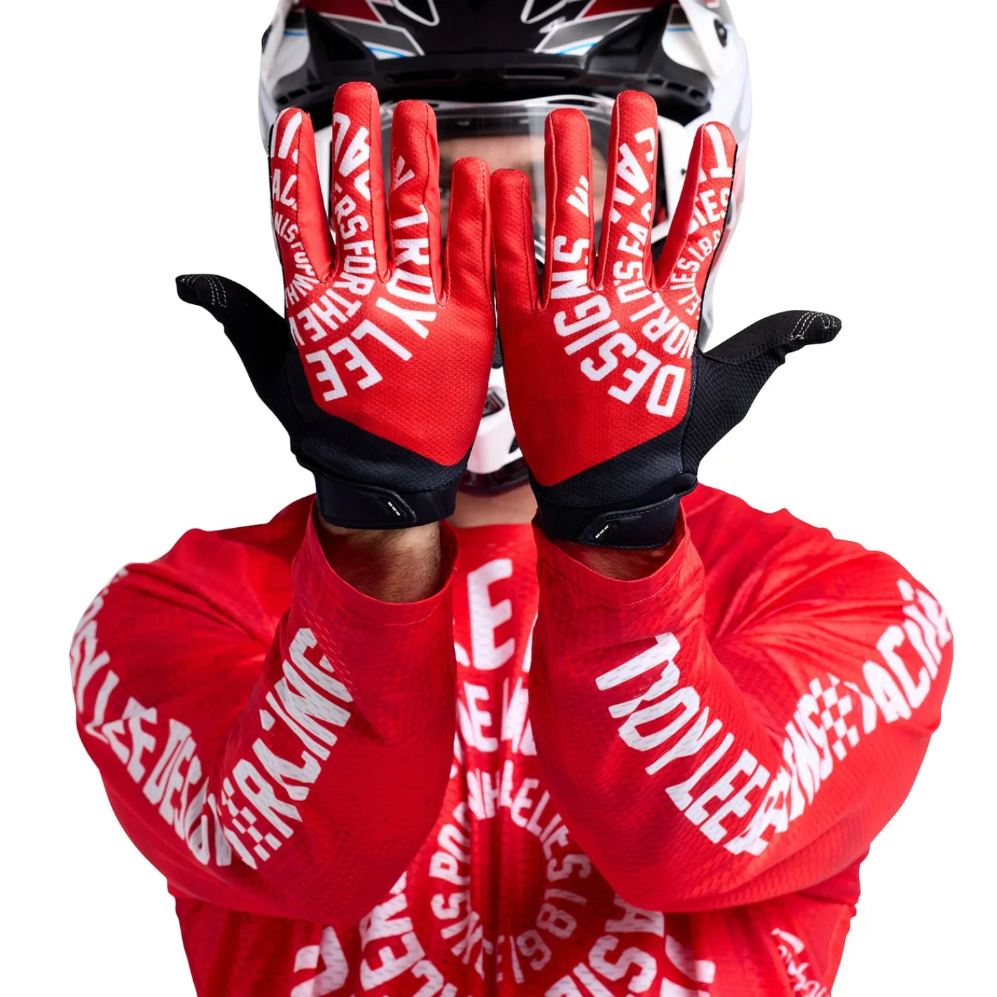 Troy Lee Designs Gp Pro^GP Pro Glove Carlsbad 97 Red