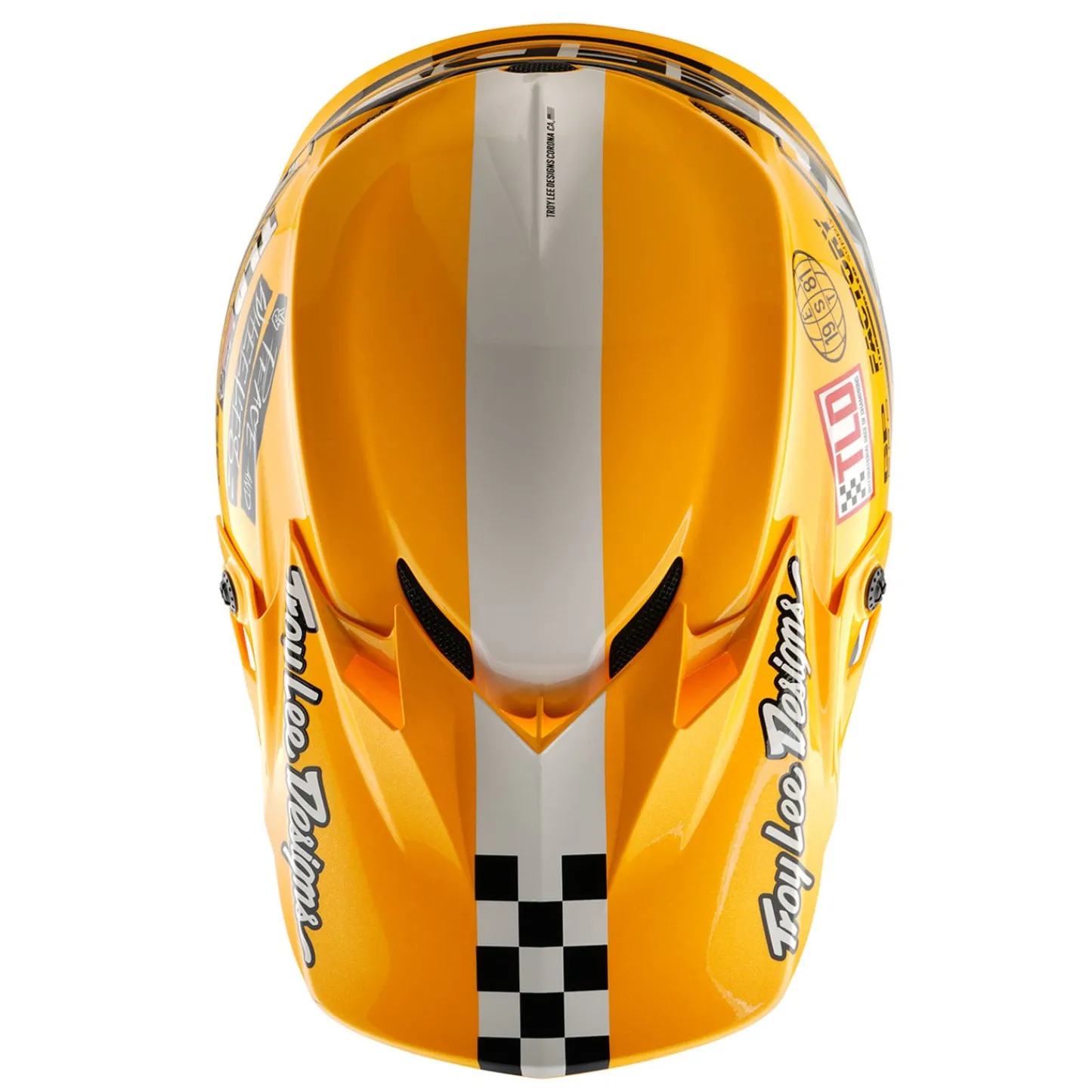 Women Troy Lee Designs Gp Pro|Helmets^GP Pro Helmet Fifty-50 White / Gold