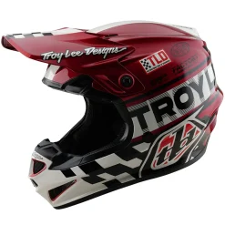 Women Troy Lee Designs Gp Pro|Helmets^GP Pro Helmet Fifty-50 White / Red