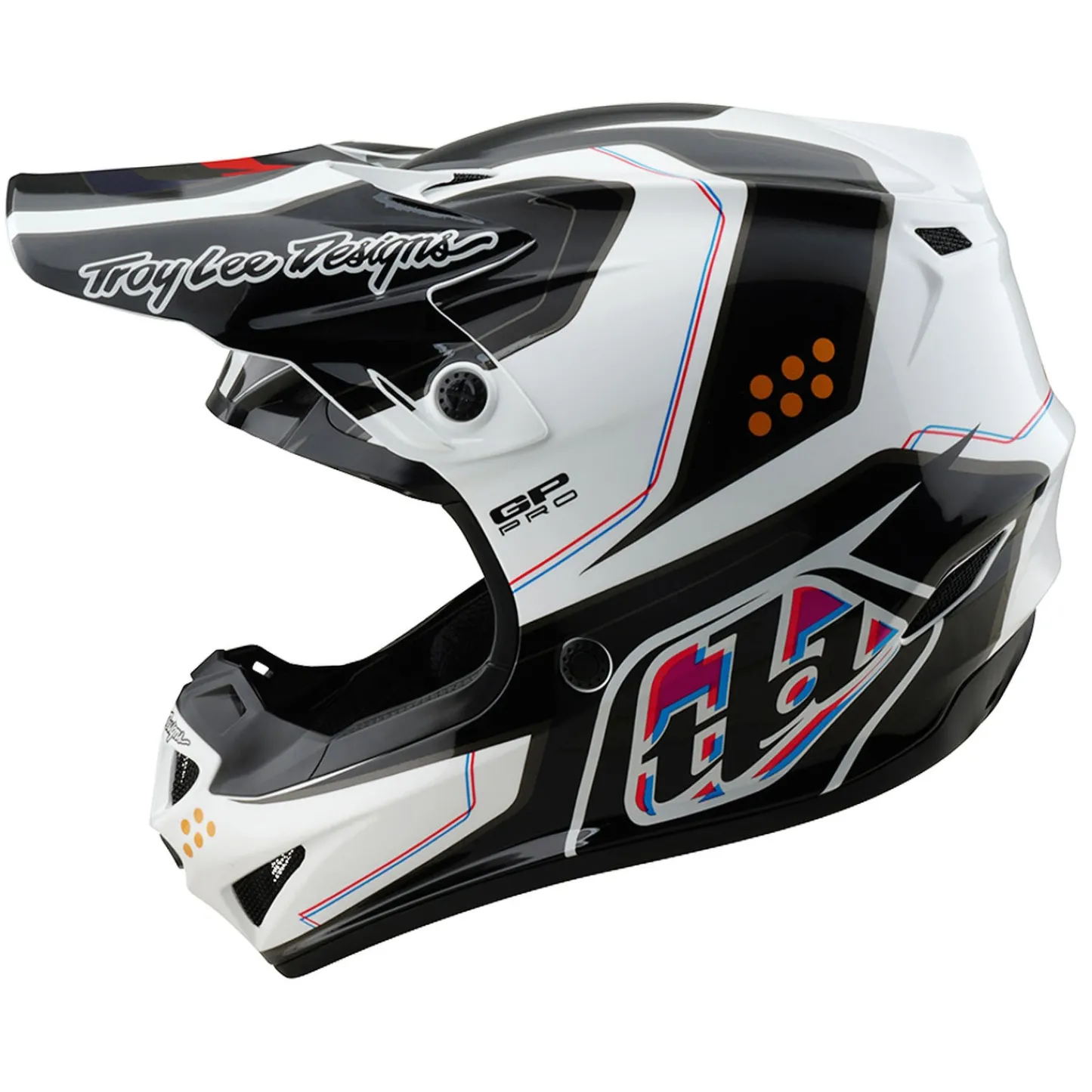 Women Troy Lee Designs Gp Pro|Helmets^GP Pro Helmet Trooper White