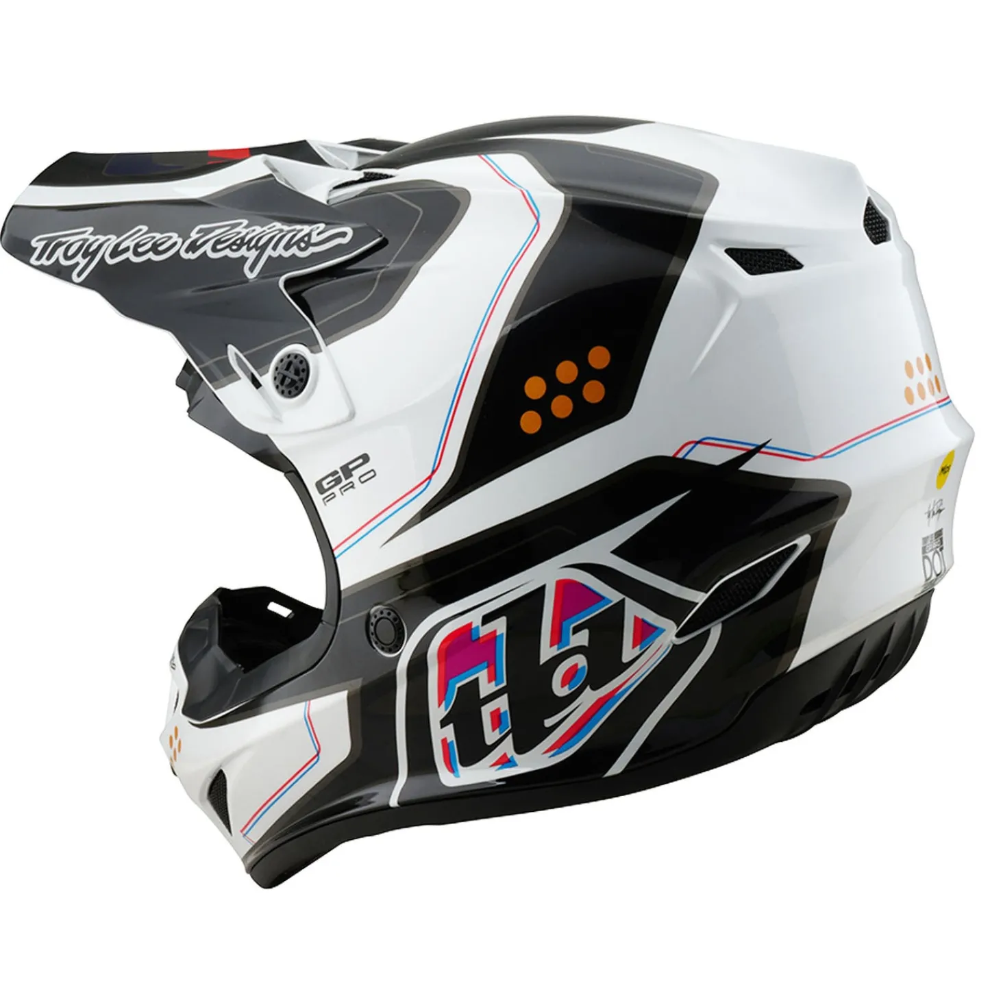 Women Troy Lee Designs Gp Pro|Helmets^GP Pro Helmet Trooper White