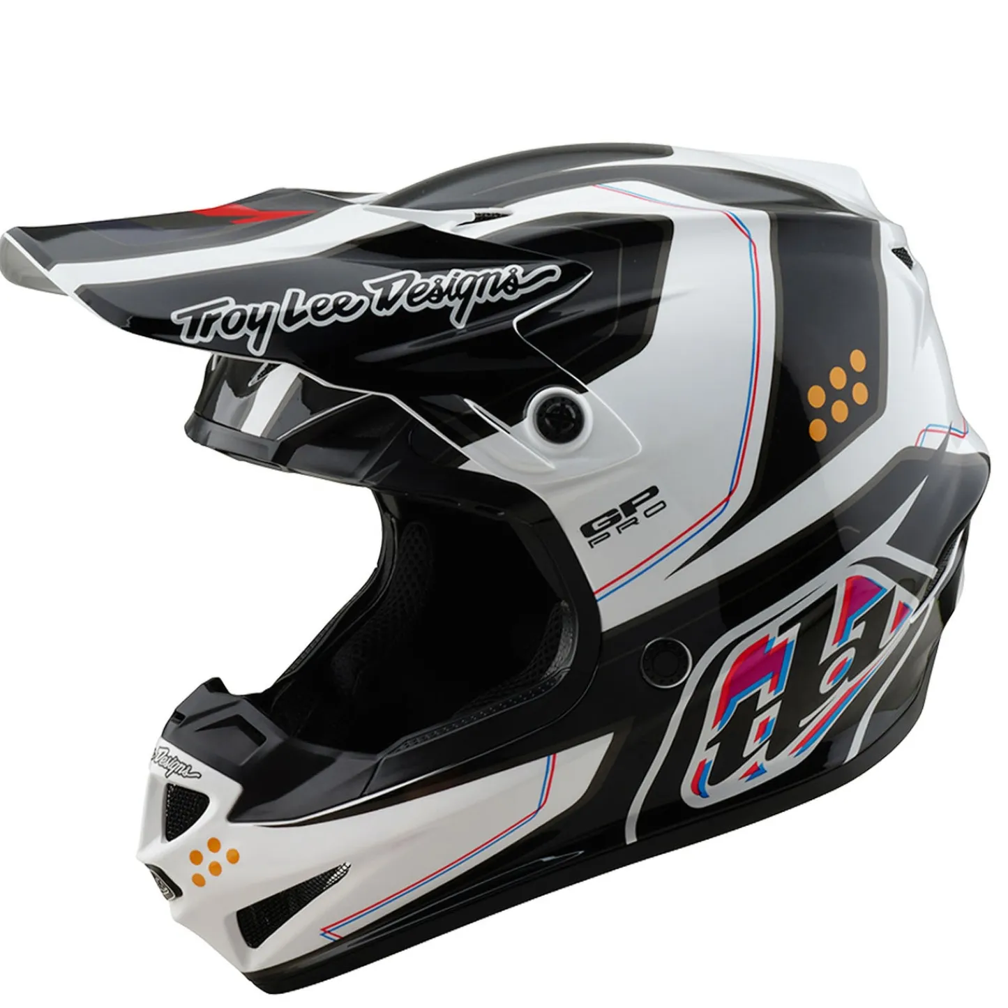 Women Troy Lee Designs Gp Pro|Helmets^GP Pro Helmet Trooper White