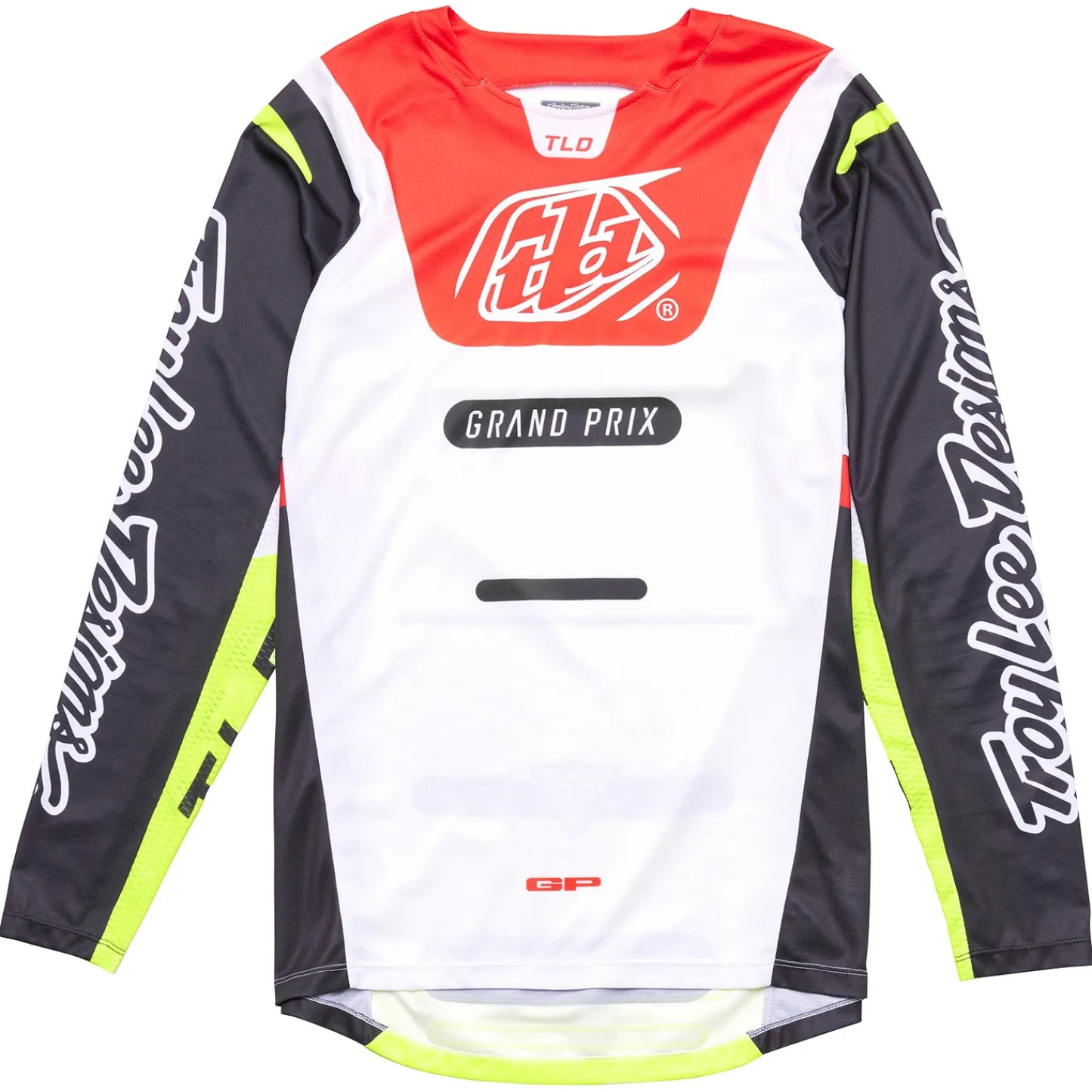 Troy Lee Designs Gp Pro|Jerseys^GP Pro Jersey Blends White / Glo Red