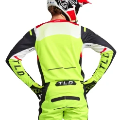 Troy Lee Designs Gp Pro|Jerseys^GP Pro Jersey Blends White / Glo Red