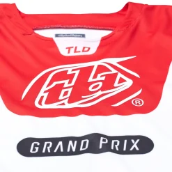 Troy Lee Designs Gp Pro|Jerseys^GP Pro Jersey Blends White / Glo Red