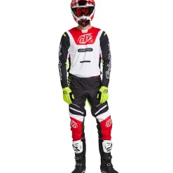 Troy Lee Designs Gp Pro|Jerseys^GP Pro Jersey Blends White / Glo Red