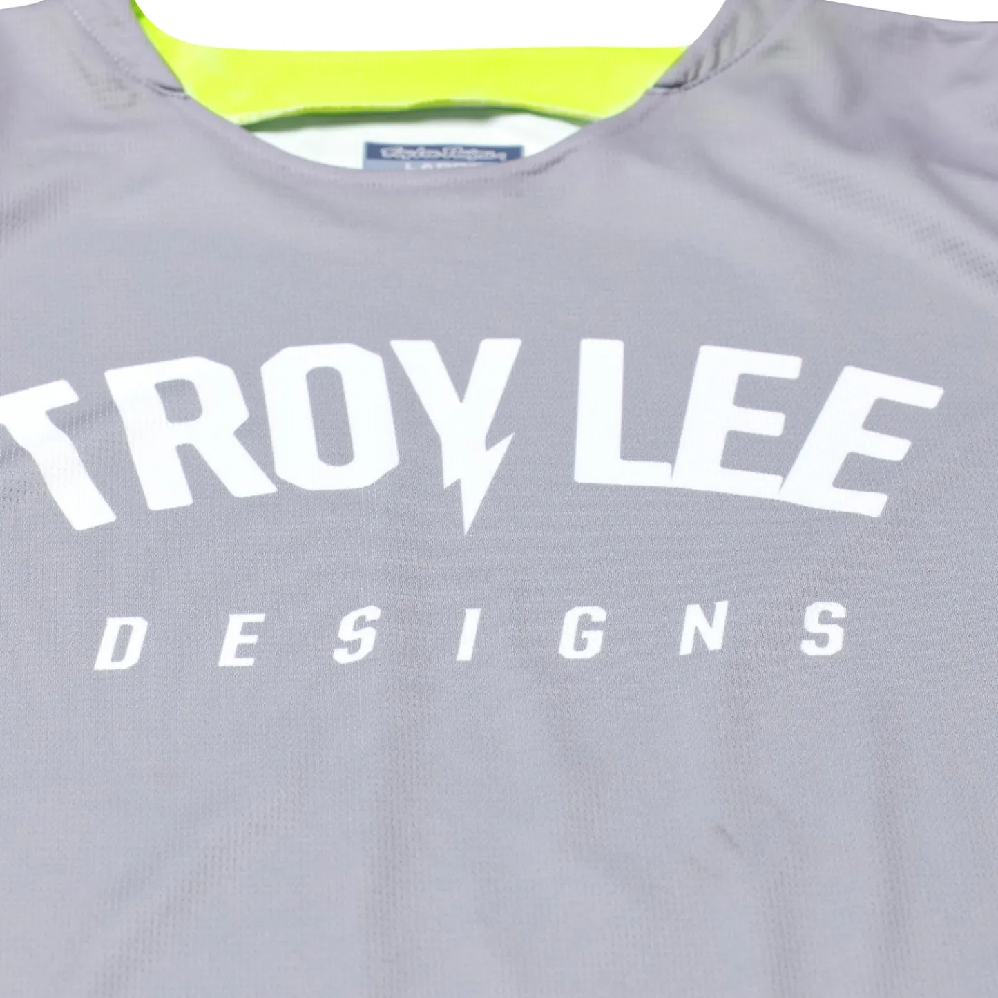 Troy Lee Designs Gp Pro|Jerseys^GP Pro Jersey Boltz Silver / Glo Green