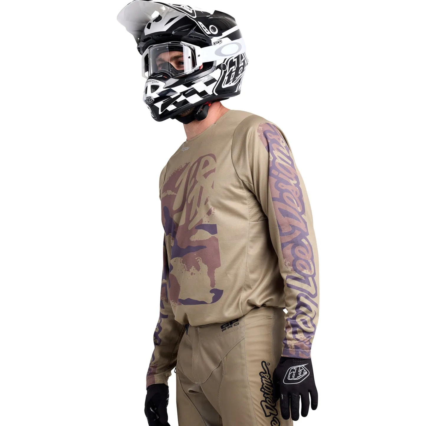 Troy Lee Designs Gp Pro|Jerseys^GP Pro Jersey Boxed In Oak / Charcoal