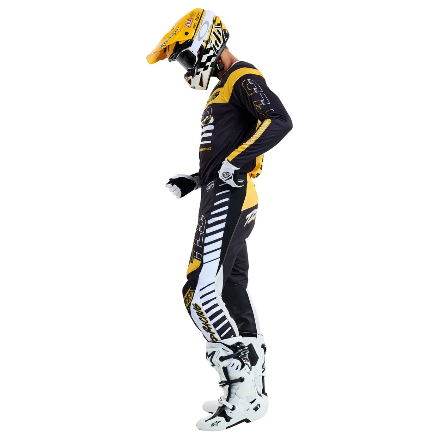 Troy Lee Designs Gp Pro|Jerseys^GP Pro Jersey Fifty-50 Black / Gold
