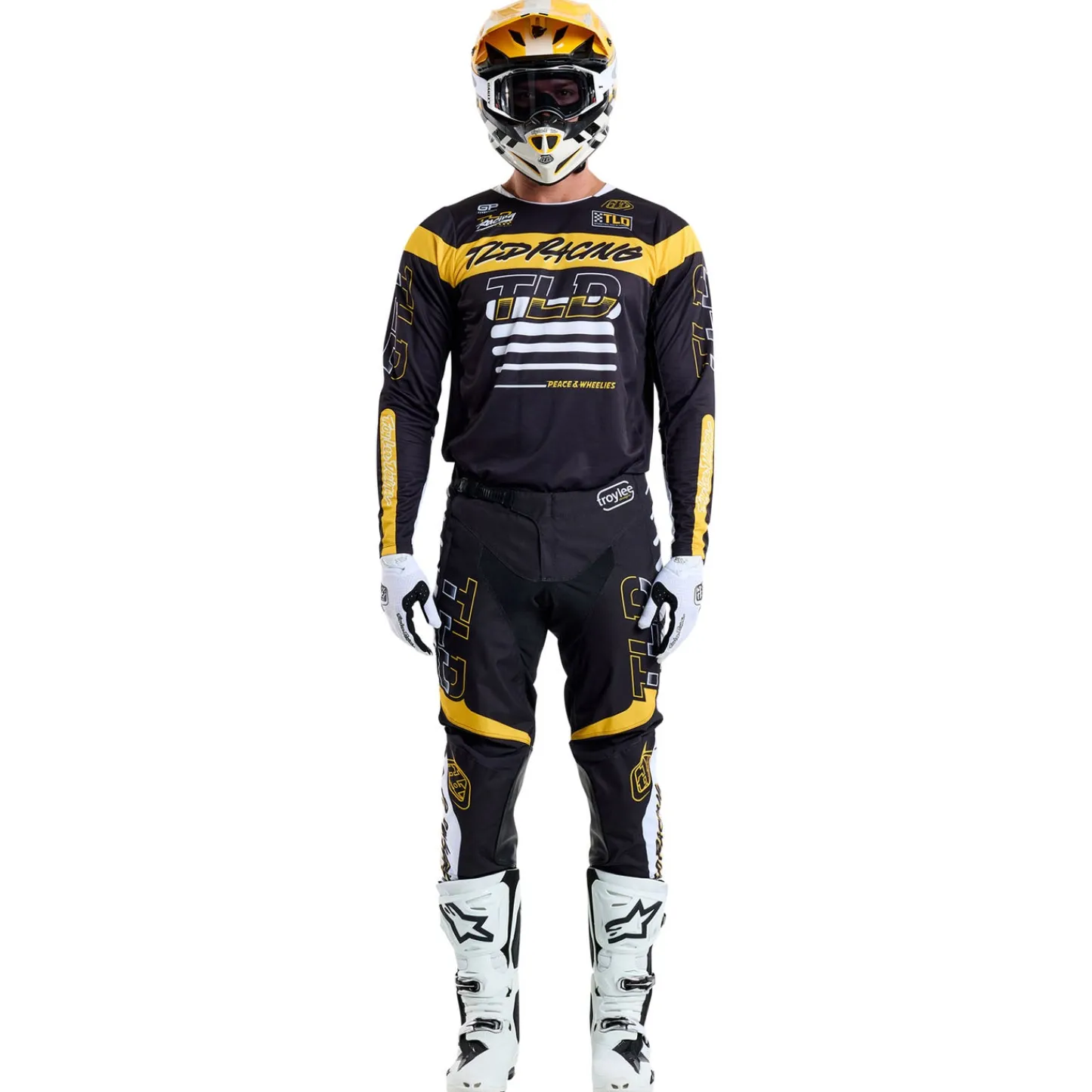 Troy Lee Designs Gp Pro|Jerseys^GP Pro Jersey Fifty-50 Black / Gold