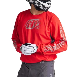 Troy Lee Designs Gp Pro|Jerseys^GP Pro Jersey Icon Red / Gray