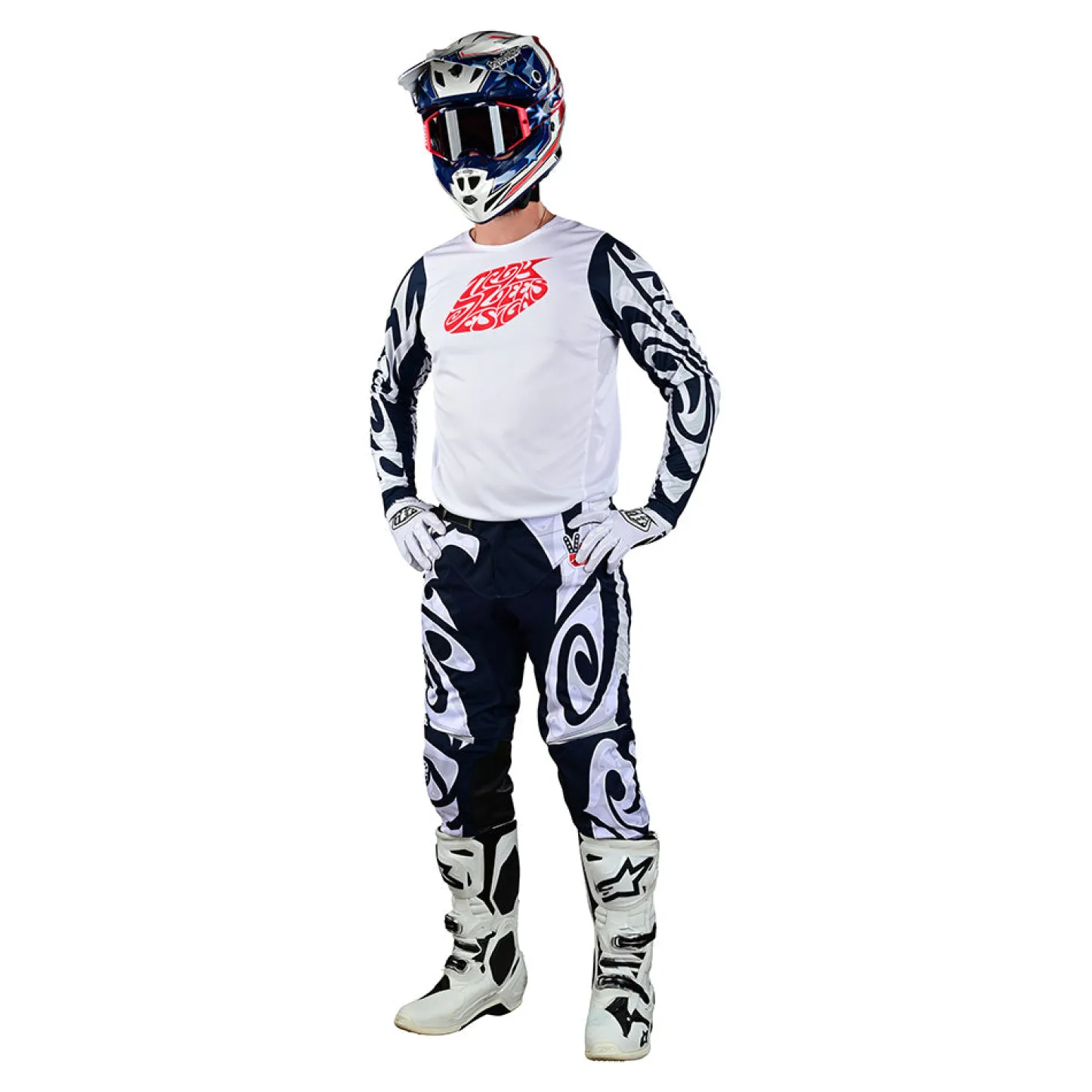 Troy Lee Designs Gp Pro|Gp^GP Pro Pant Hazy Friday Navy / White