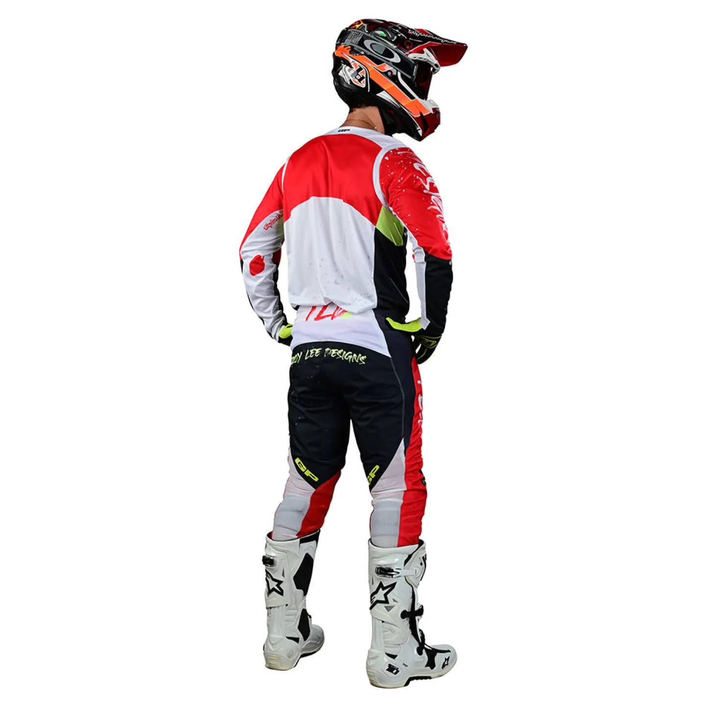 Troy Lee Designs Gp|Gp Pro^GP Pro Pant Partical Black / Glo Red