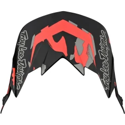 Troy Lee Designs Visors|Helmet Accessories^GP Visor Overload Camo Black / Rocket Red