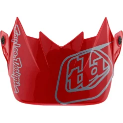 Troy Lee Designs Visors|Helmet Accessories^GP Visor Silhouette Red / Silver