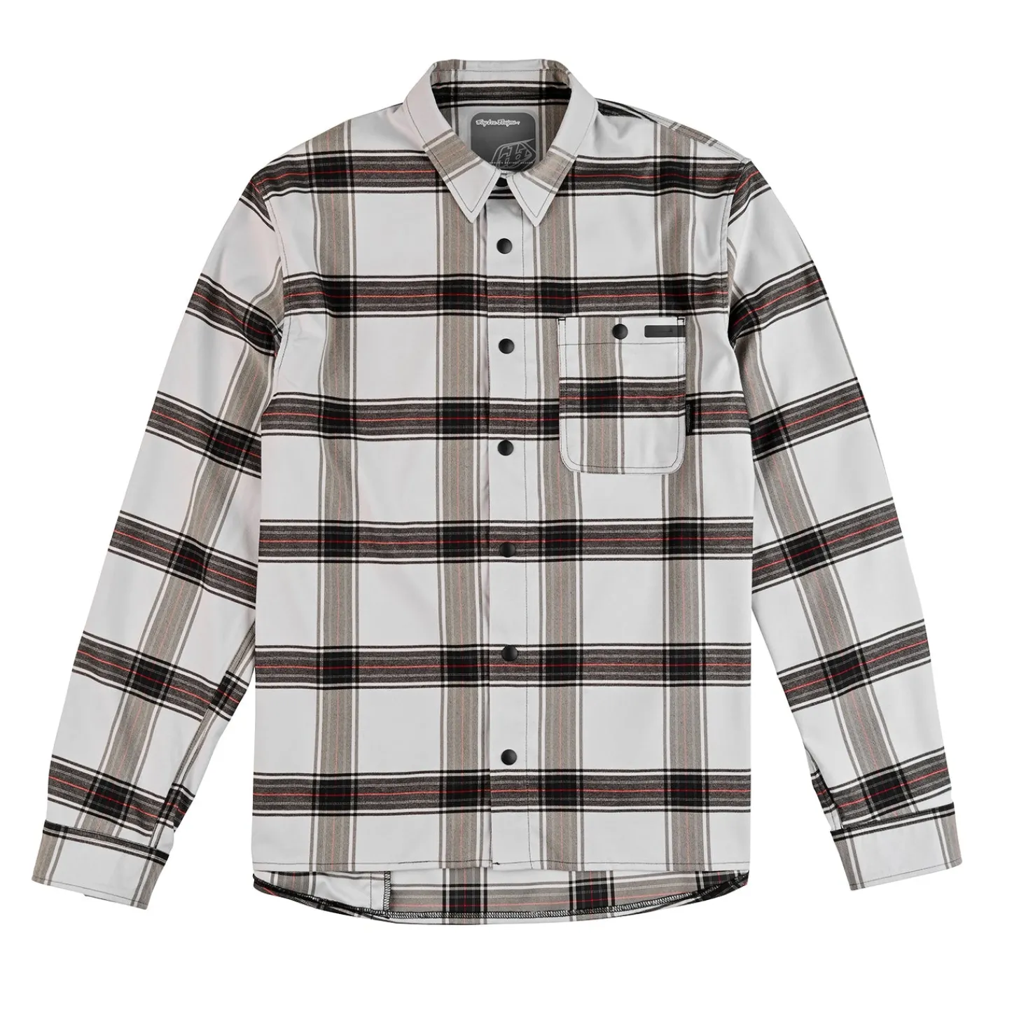 Troy Lee Designs Grind Flannel^Grind Flannel Yd Plaid Mist