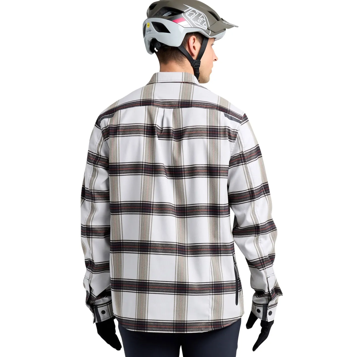 Troy Lee Designs Grind Flannel^Grind Flannel Yd Plaid Mist