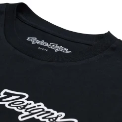 Troy Lee Designs Long Sleeve Tees^Long Sleeve Tee Signature Black