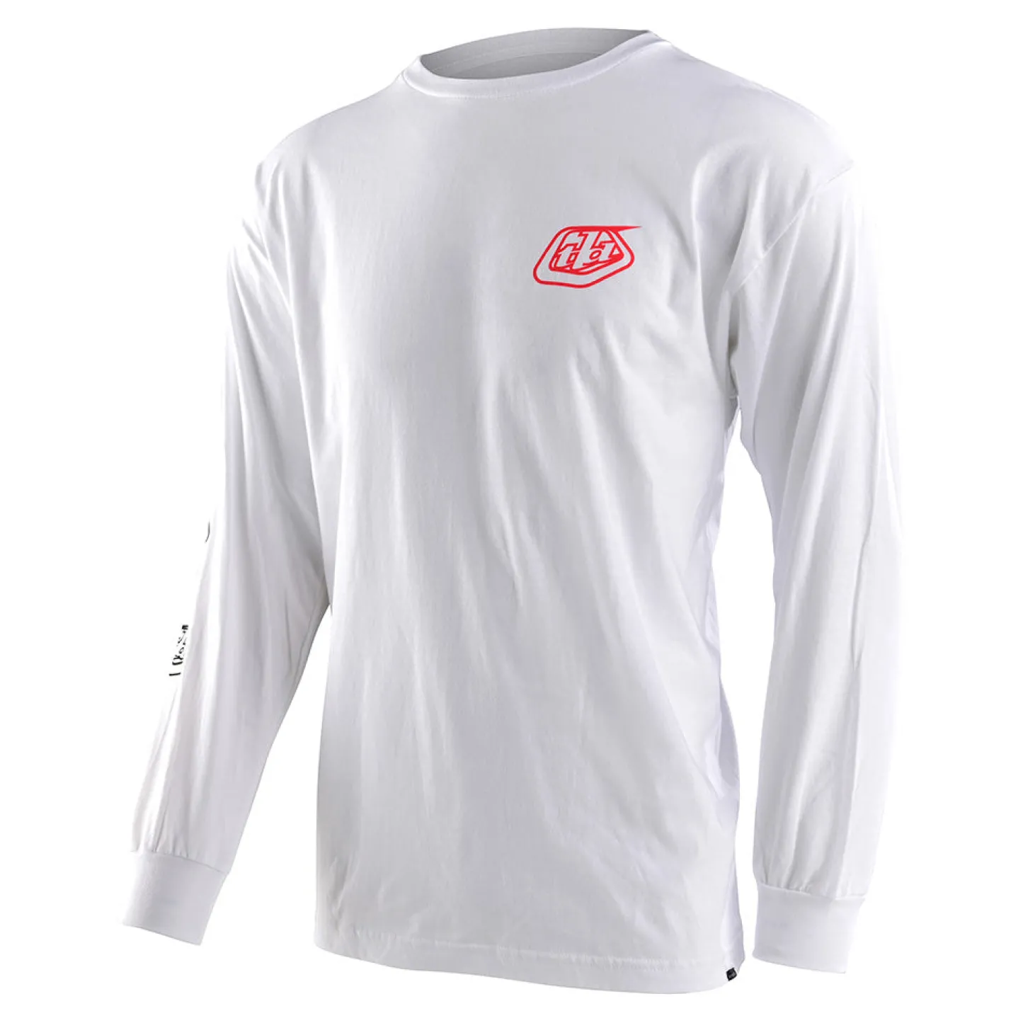 Troy Lee Designs Long Sleeve Tees^Long Sleeve Tee Stamp White