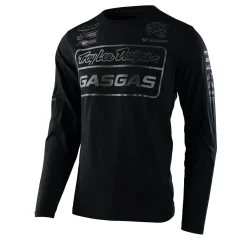 Troy Lee Designs Long Sleeve Tees^Long Sleeve Tee TLD GasGas Team Black