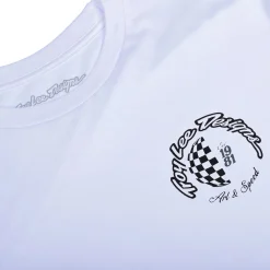 Troy Lee Designs Long Sleeve Tees^Long Sleeve Tee Worldwide White