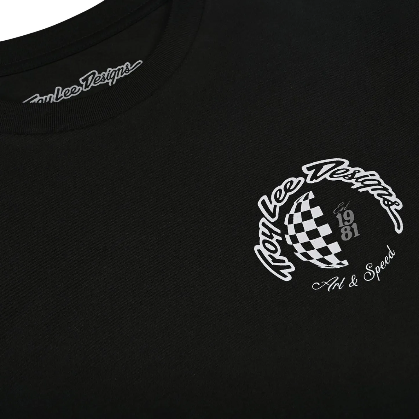 Troy Lee Designs Long Sleeve Tees^Long Sleeve Tee Worldwide Black