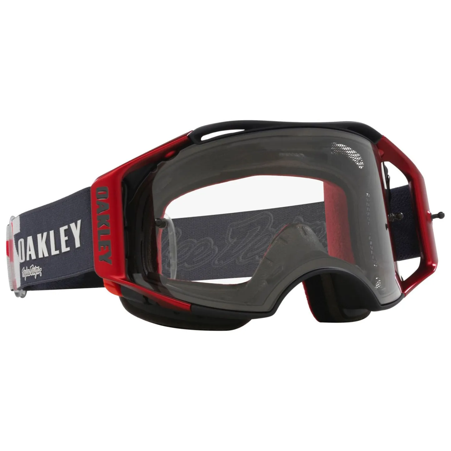Troy Lee Designs Eyewear / Goggles^Oakley Airbrake Mtb Goggle TLD Rwb Stars Red / White / Blue