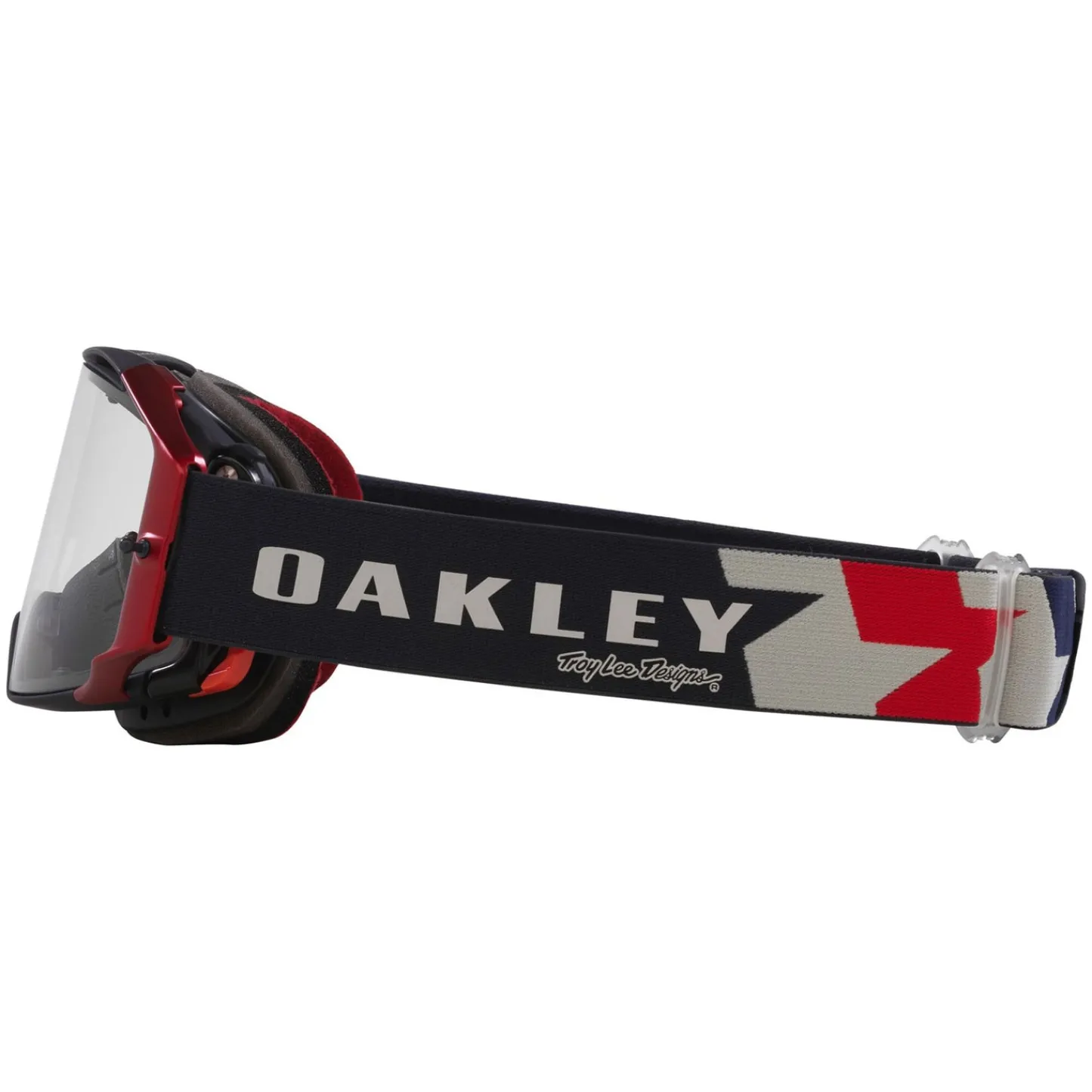 Troy Lee Designs Eyewear / Goggles^Oakley Airbrake Mtb Goggle TLD Rwb Stars Red / White / Blue