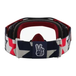 Troy Lee Designs Eyewear / Goggles^Oakley Airbrake Mtb Goggle TLD Rwb Stars Red / White / Blue