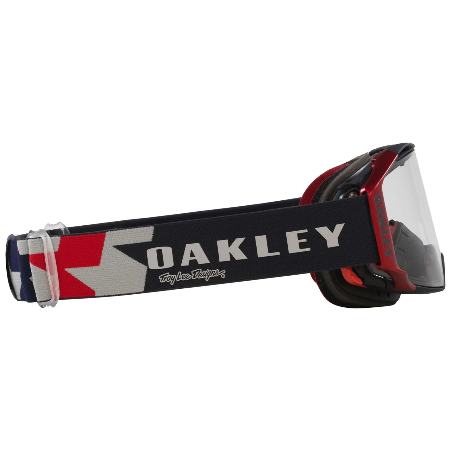 Troy Lee Designs Eyewear / Goggles^Oakley Airbrake Mtb Goggle TLD Rwb Stars Red / White / Blue