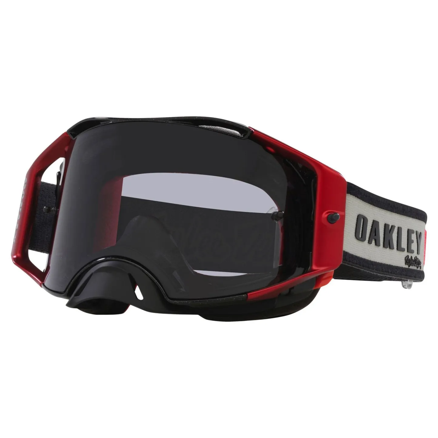 Troy Lee Designs Eyewear / Goggles^Oakley Airbrake MX Goggle TLD Grey Blocks Gray