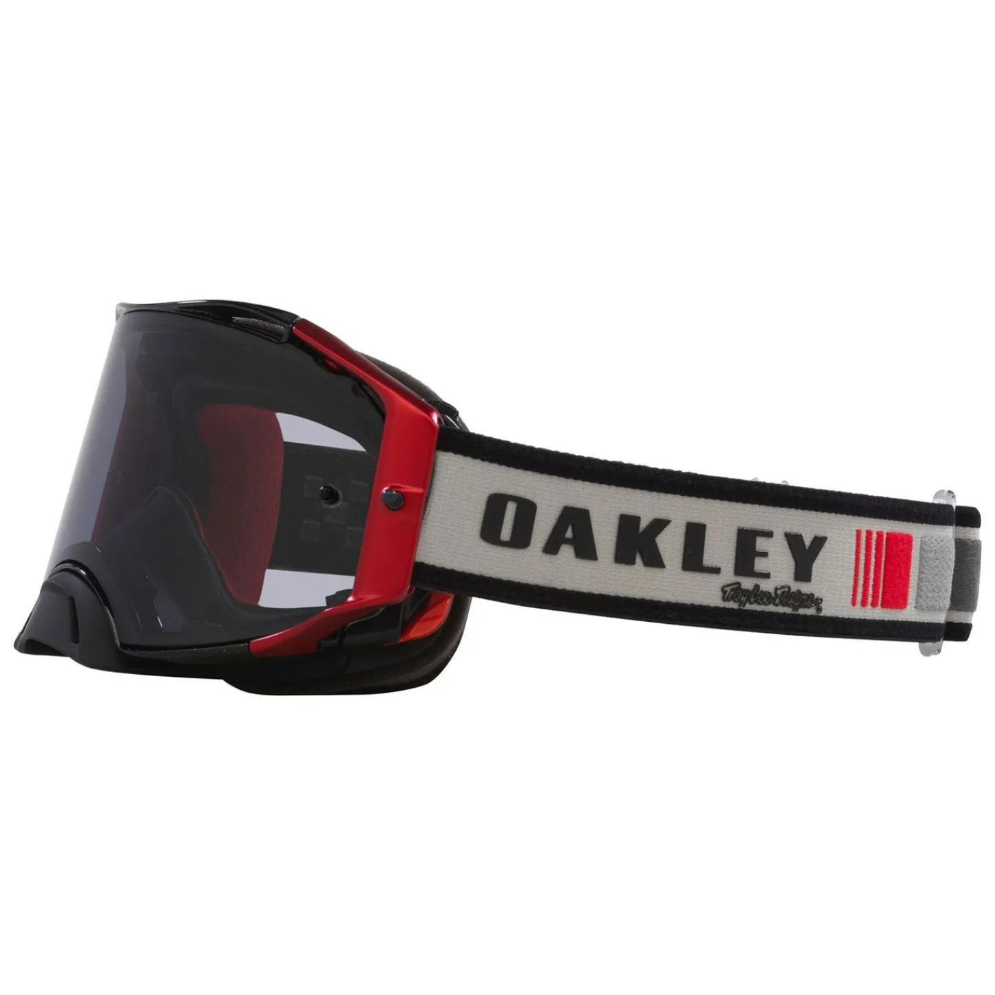 Troy Lee Designs Eyewear / Goggles^Oakley Airbrake MX Goggle TLD Grey Blocks Gray