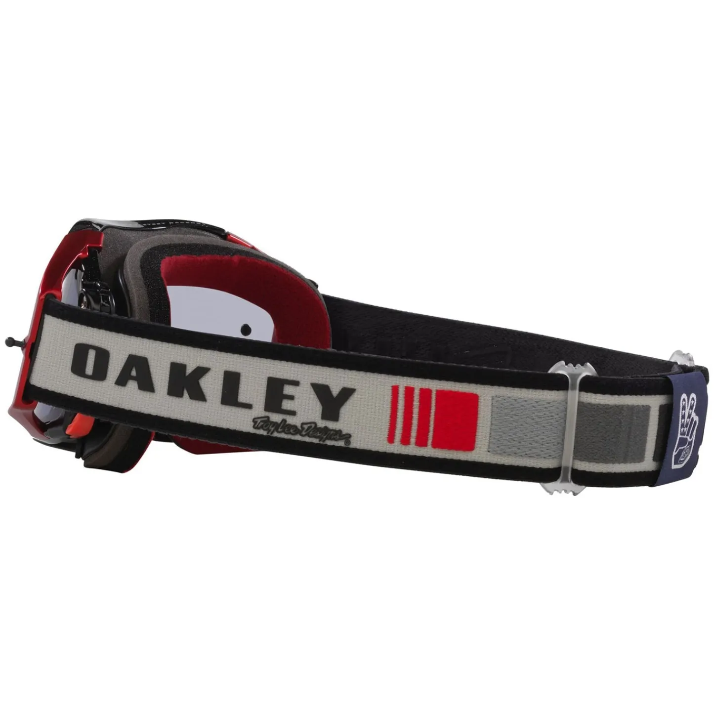 Troy Lee Designs Eyewear / Goggles^Oakley Airbrake MX Goggle TLD Grey Blocks Gray