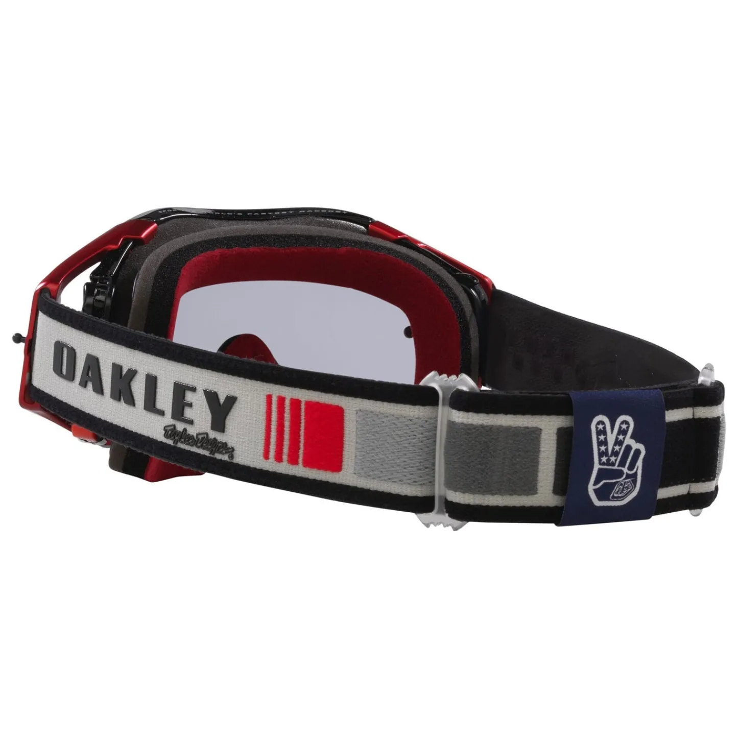 Troy Lee Designs Eyewear / Goggles^Oakley Airbrake MX Goggle TLD Grey Blocks Gray