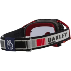 Troy Lee Designs Eyewear / Goggles^Oakley Airbrake MX Goggle TLD Grey Blocks Gray