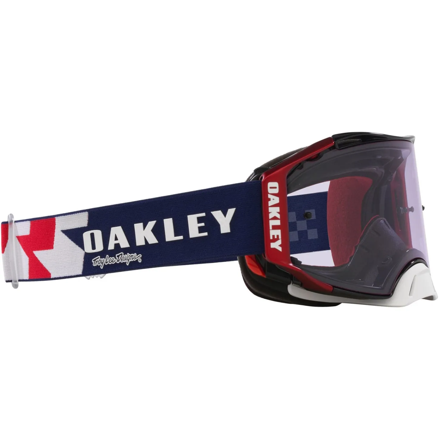 Troy Lee Designs Eyewear / Goggles^Oakley Airbrake MX Goggle TLD Rwb Stars Red / White / Blue