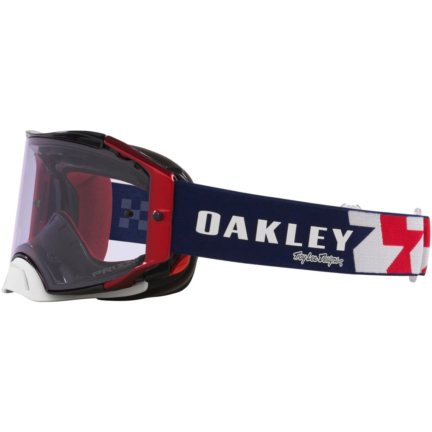 Troy Lee Designs Eyewear / Goggles^Oakley Airbrake MX Goggle TLD Rwb Stars Red / White / Blue