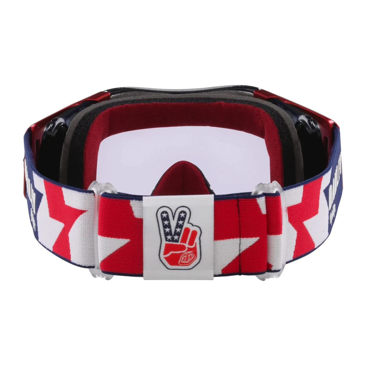 Troy Lee Designs Eyewear / Goggles^Oakley Airbrake MX Goggle TLD Rwb Stars Red / White / Blue