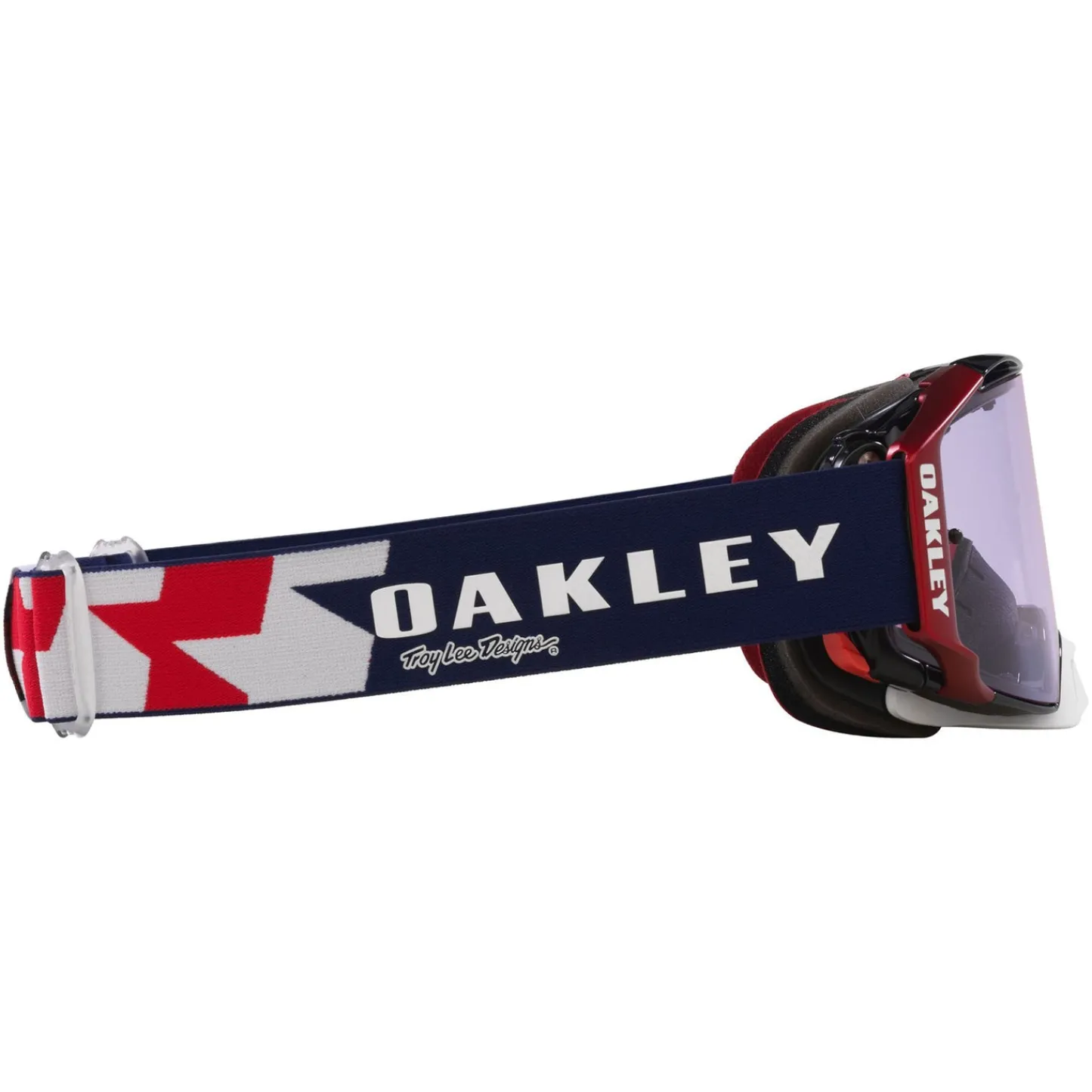 Troy Lee Designs Eyewear / Goggles^Oakley Airbrake MX Goggle TLD Rwb Stars Red / White / Blue