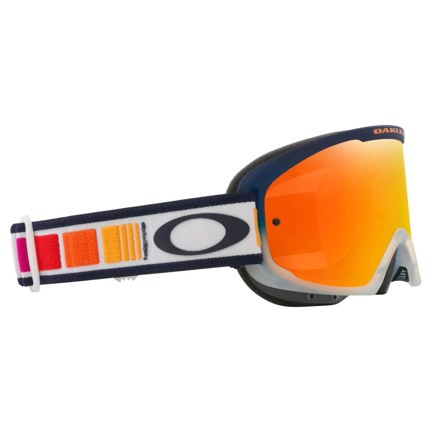 Troy Lee Designs Eyewear / Goggles^Oakley O-Frame 2.0 Pro Mtb Goggle TLD Orange Blocks Orange Blocks