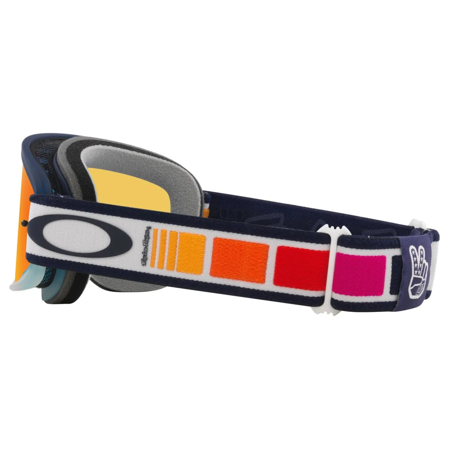 Troy Lee Designs Eyewear / Goggles^Oakley O-Frame 2.0 Pro Mtb Goggle TLD Orange Blocks Orange Blocks