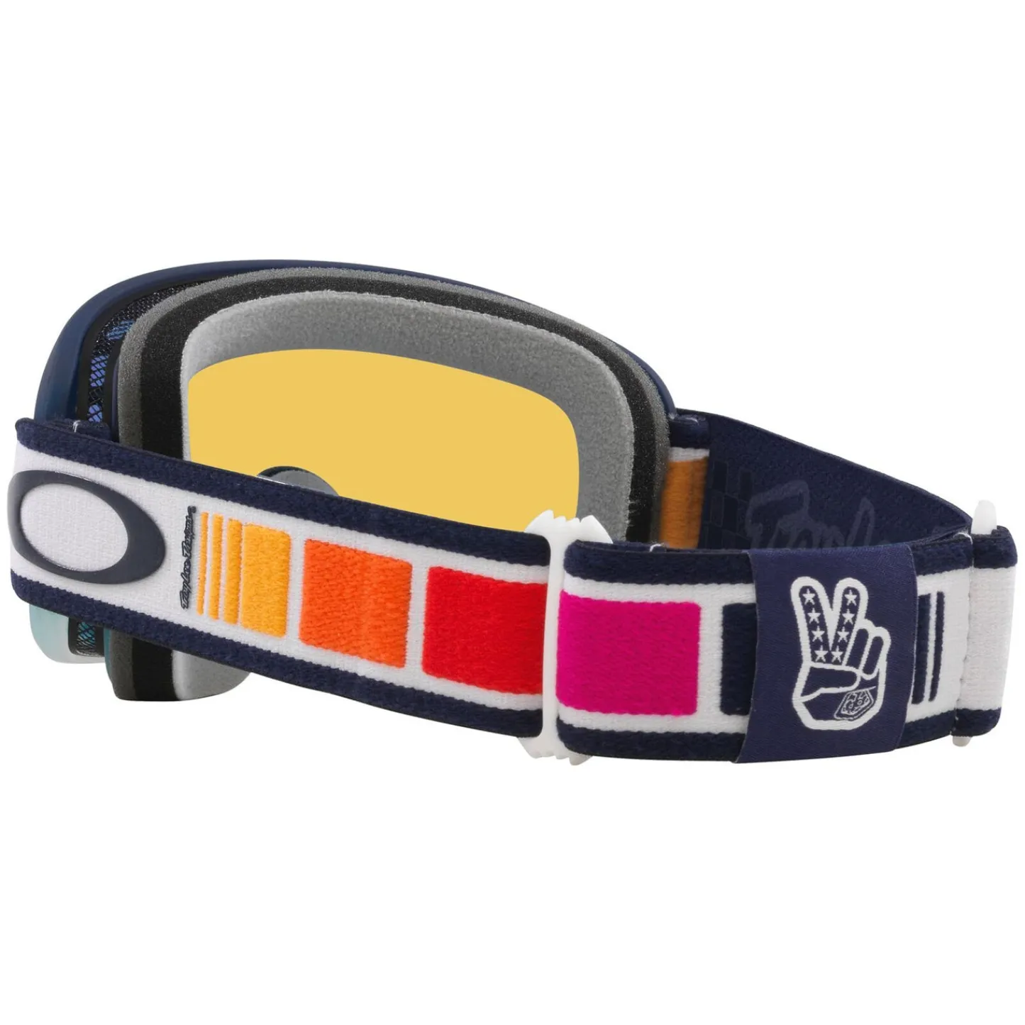 Troy Lee Designs Eyewear / Goggles^Oakley O-Frame 2.0 Pro Mtb Goggle TLD Orange Blocks Orange Blocks
