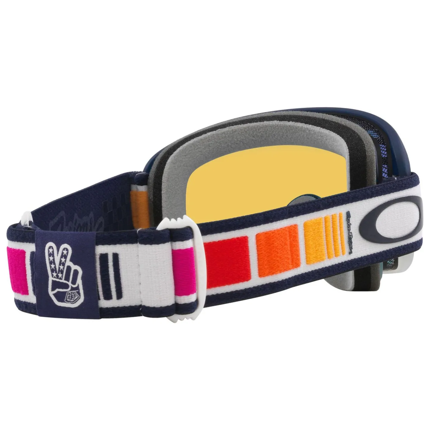 Troy Lee Designs Eyewear / Goggles^Oakley O-Frame 2.0 Pro Mtb Goggle TLD Orange Blocks Orange Blocks
