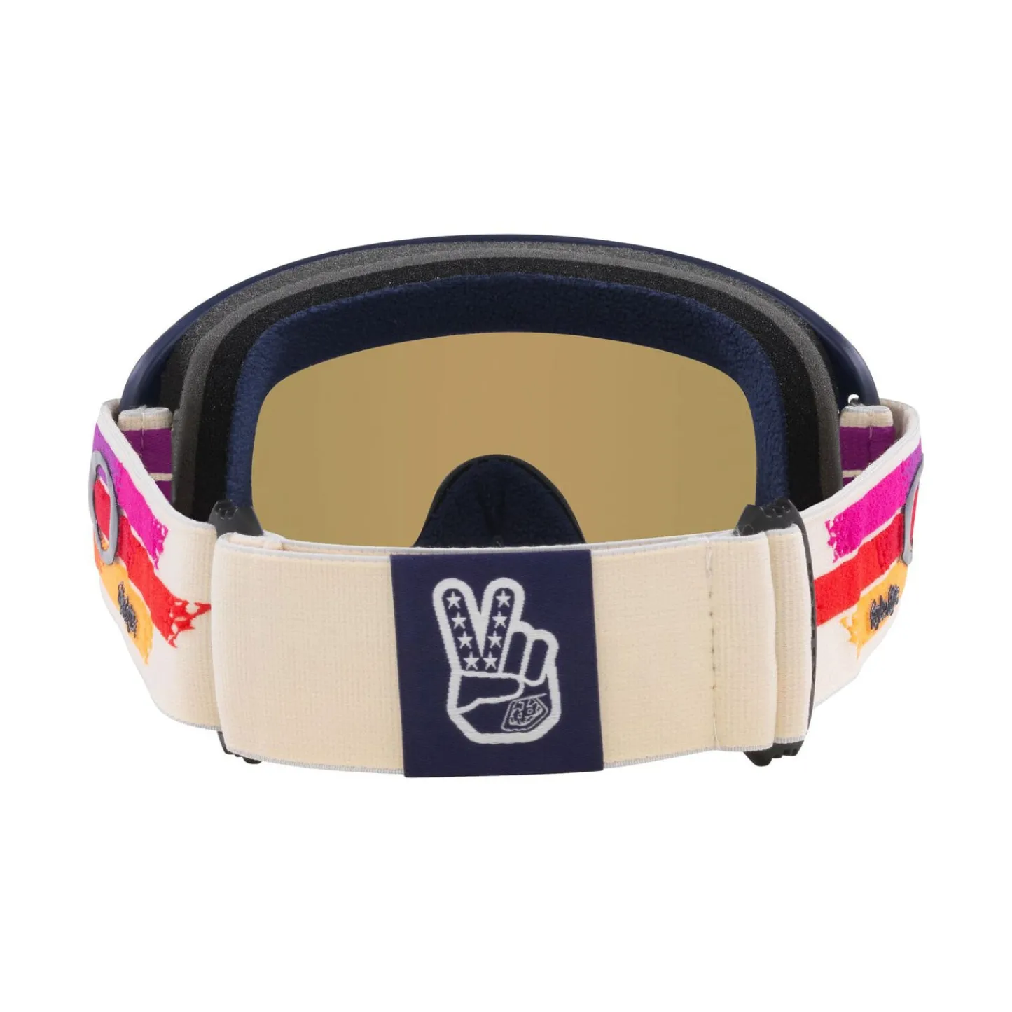 Troy Lee Designs Eyewear / Goggles^Oakley O-Frame 2.0 Pro MX Goggle TLD Vanilla Sunrise Vanilla